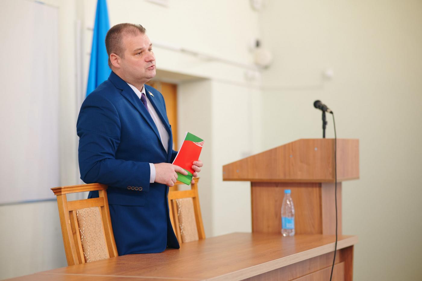 В БНТУ прошла встреча с Николаем Бузиным